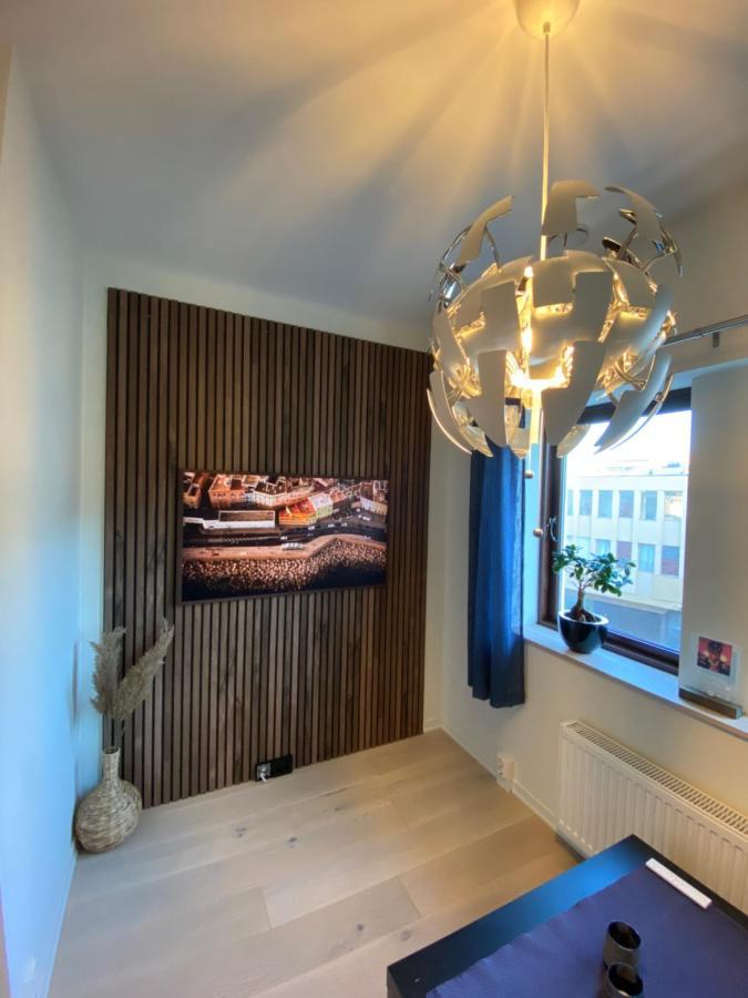 Moderne Leilighet Midt I Sentrum Av Fredrikstad Buitenkant foto